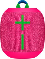 Ultimate Ears - WONDERBOOM 3 Portable Bluetooth Mini Speaker with Waterproof/Dustproof Design - Hyper Pink - Front_Zoom