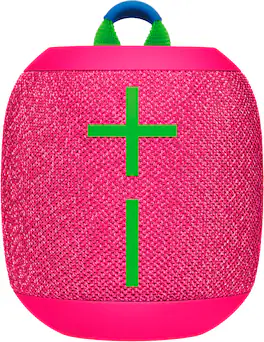 Ultimate Ears - WONDERBOOM 3 Portable Bluetooth Mini Speaker with Waterproof/Dustproof Design - Hyper Pink