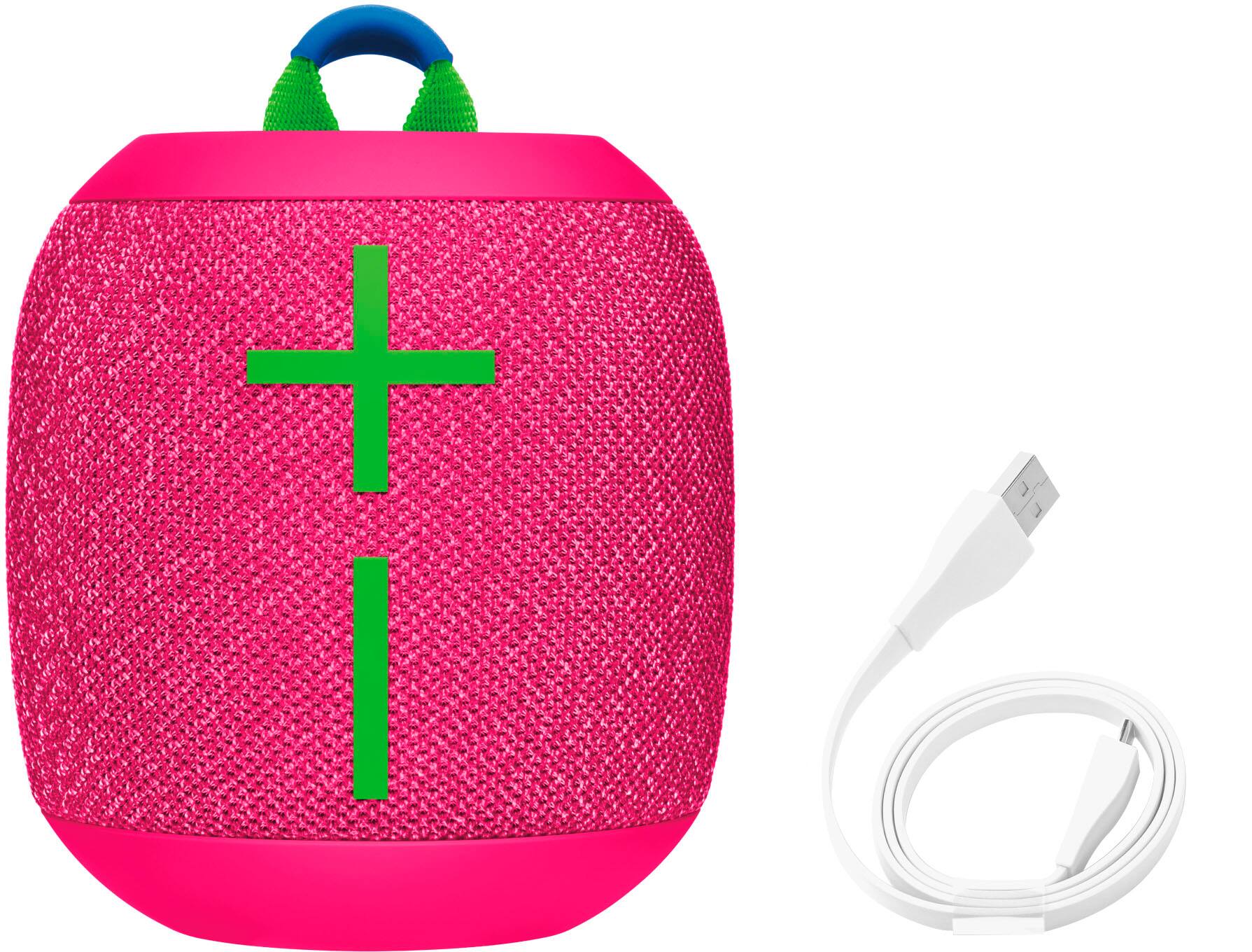 Alt View 18. Ultimate Ears - WONDERBOOM 3 Portable Bluetooth Mini Speaker with Waterproof/Dustproof Design - Hyper Pink.