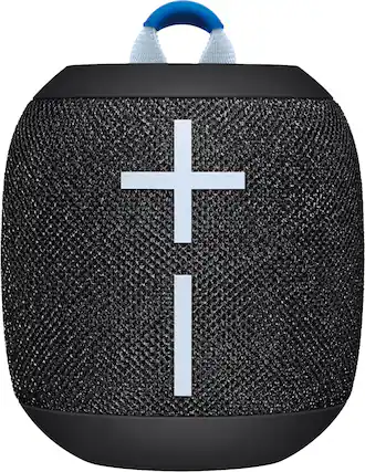Front. Ultimate Ears - WONDERBOOM 3 Portable Bluetooth Mini Speaker with Waterproof/Dustproof Design - Active Black.