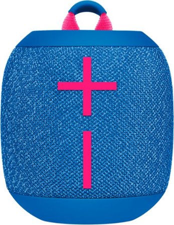 Ultimate Ears - WONDERBOOM 3 Portable Bluetooth Mini Speaker with Waterproof/Dustproof Design - Performance Blue