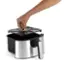Alt View 1. Bella Pro Series - 4.2-qt. Digital Air Fryer - Stainless Steel Finish.