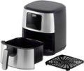 Angle Zoom. Bella Pro Series - 4.2-qt. Digital Air Fryer - Stainless Steel Finish.