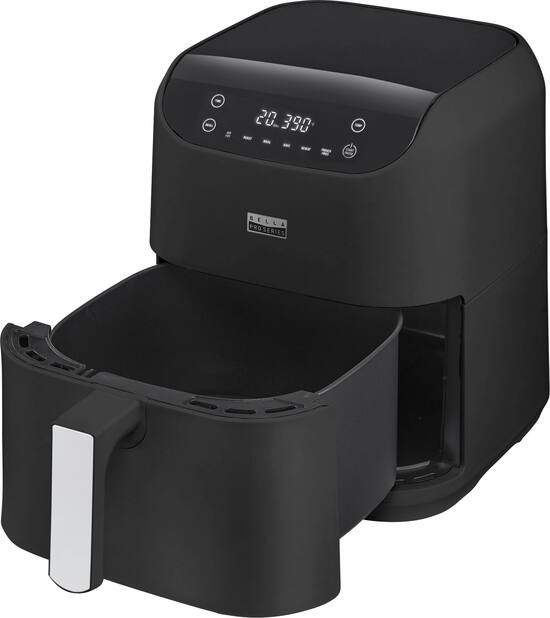 Angle Zoom. Bella Pro Series - 6-qt. Digital Air Fryer - Black.