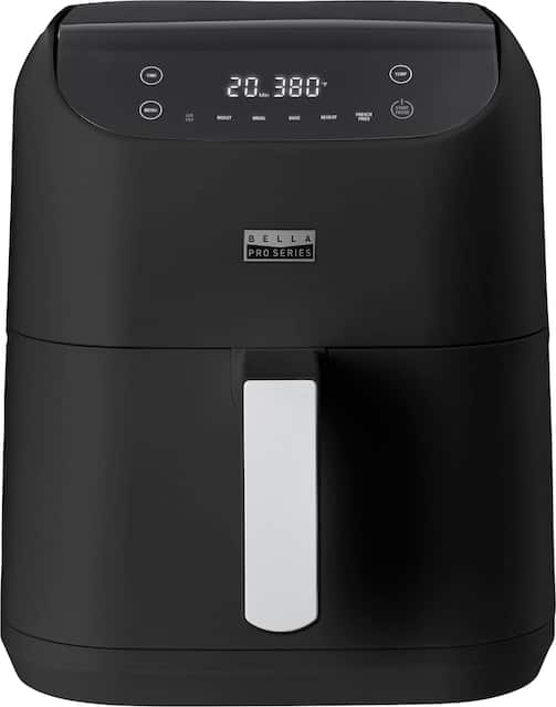 Bella Pro Series 6 qt. Digital Air Fryer Black 90165 Best Buy