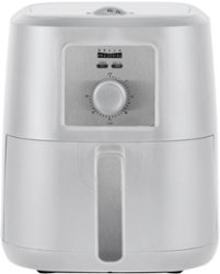 Bella Pro Series - 4.2-qt. Manual Air Fryer - Grey - Front_Zoom