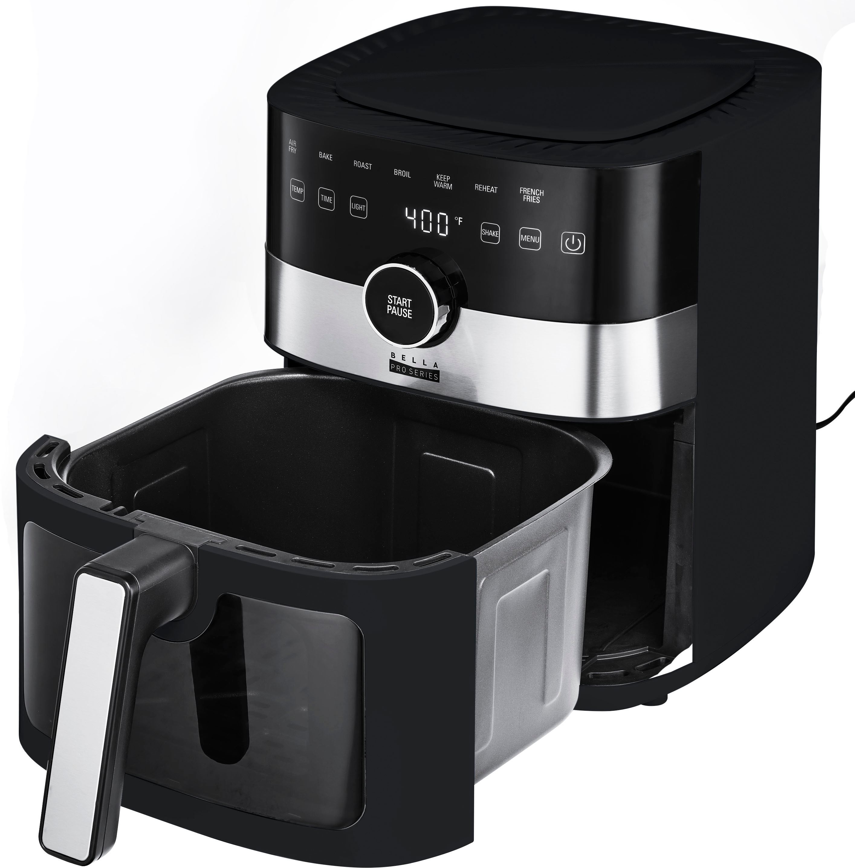 Bella Pro Series 6-qt. Digital Air Fryer with Stainless Finish Stainless  Steel 90131 - Best Buy