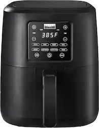bella PRO - 4.2-qt. Touchscreen Air Fryer - Matte Black - Front_Zoom