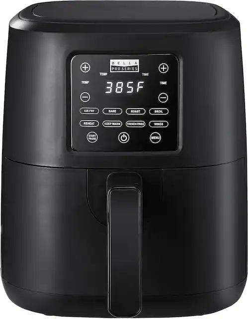 bella PRO 4.2 qt. Digital Air Fryer Black 90162 Best Buy