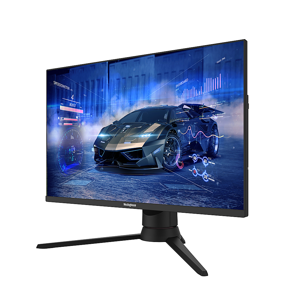 Angle View: Westinghouse - 27" LED FHD AMD FreeSync Compatible Gaming Monitor