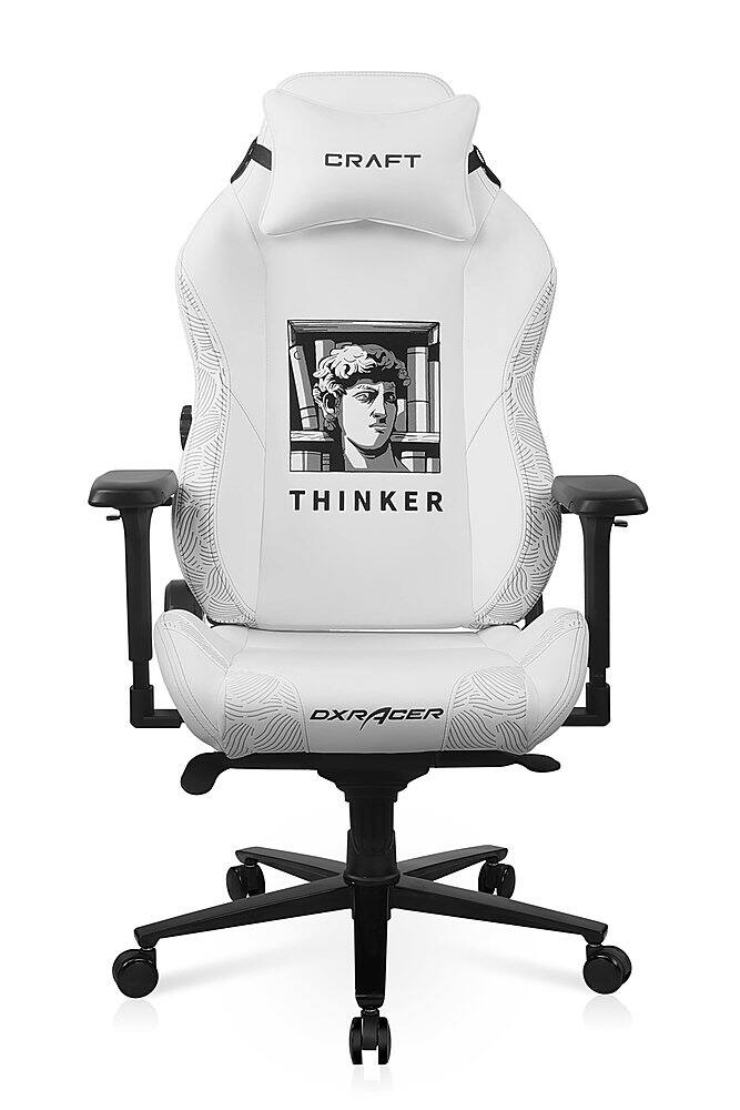 Best Buy DXRacer Craft Series D5000 Ergonomic Gaming Chair White