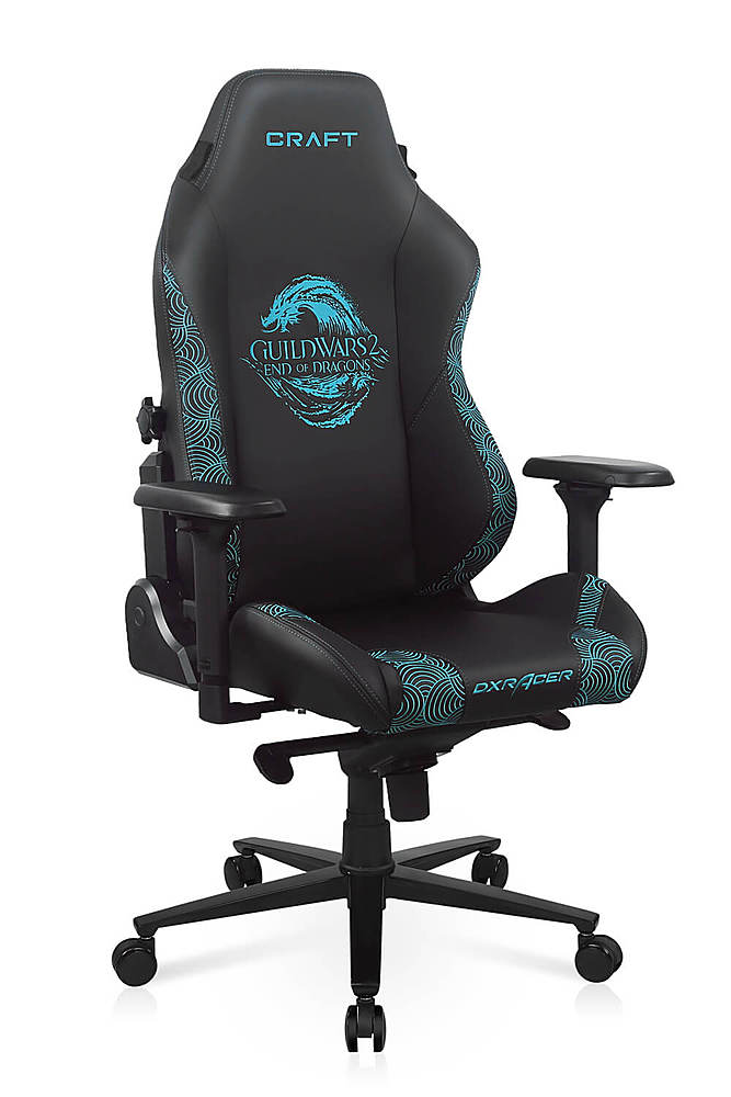 Best Buy: DXRacer Craft Series D5000 Ergonomic Gaming Chair Black/Guild ...