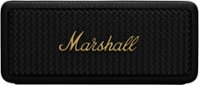 Marshall - Emberton II Portable Bluetooth Speaker - Black/Brass - Front_Zoom