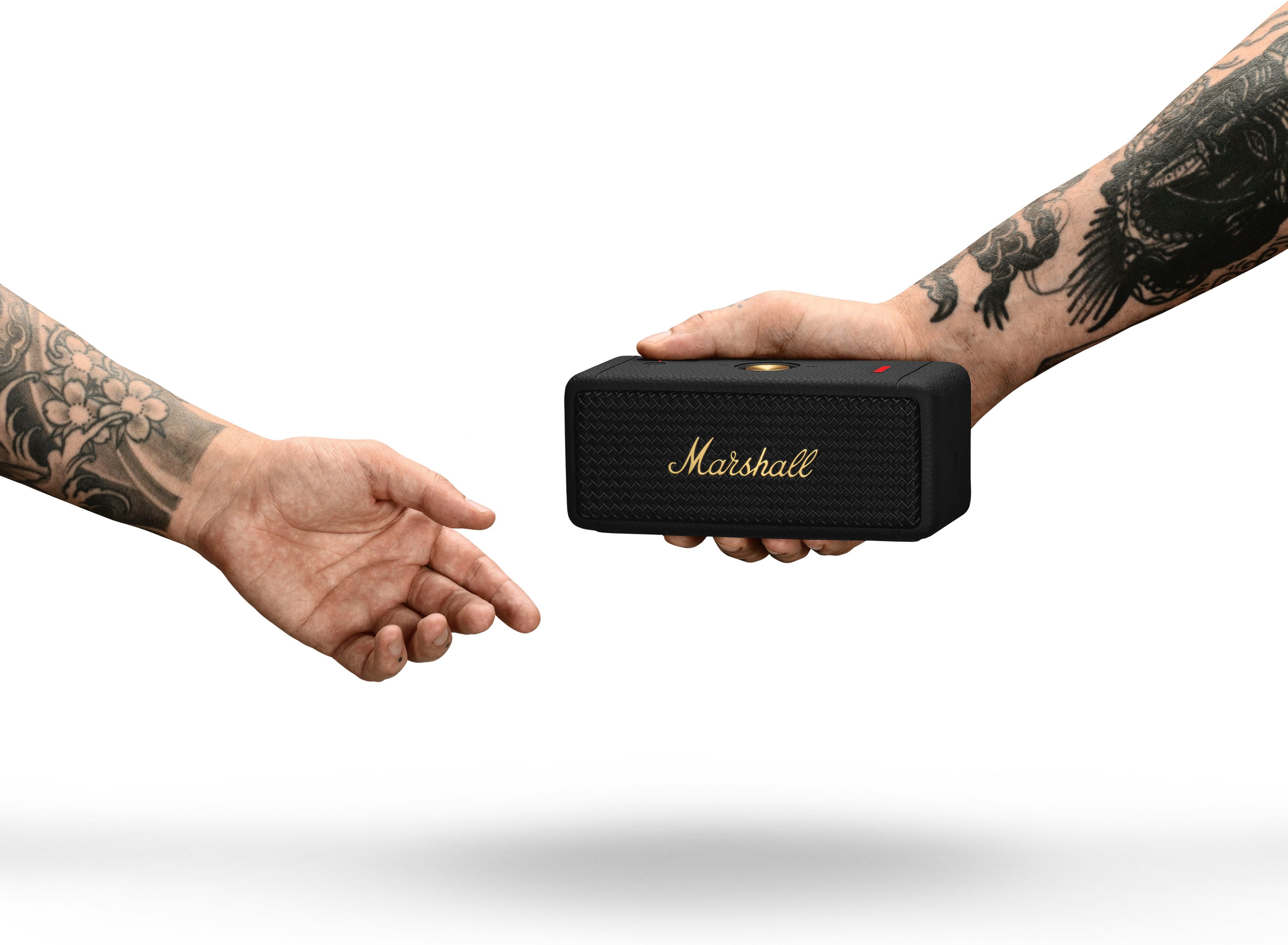 Marshall Emberton II Bluetooth Speaker Black & Brass 1006234 