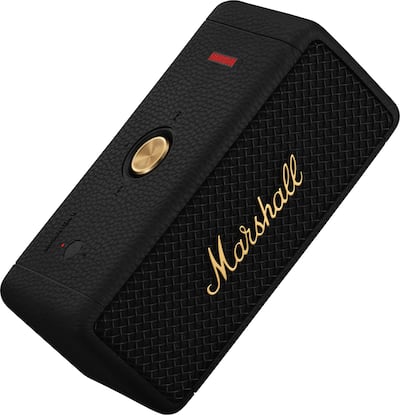 Marshall Emberton II Portable Bluetooth Speaker with Rugged Marshall Emberton II Portable Bluetooth Speaker with Rugged