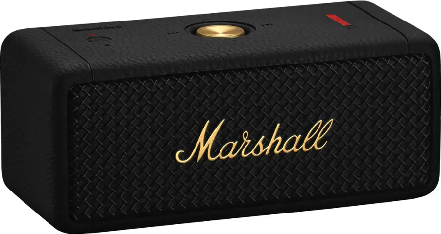 Marshall Emberton Ii Portable Bluetooth Speaker Black Brass 1006234 