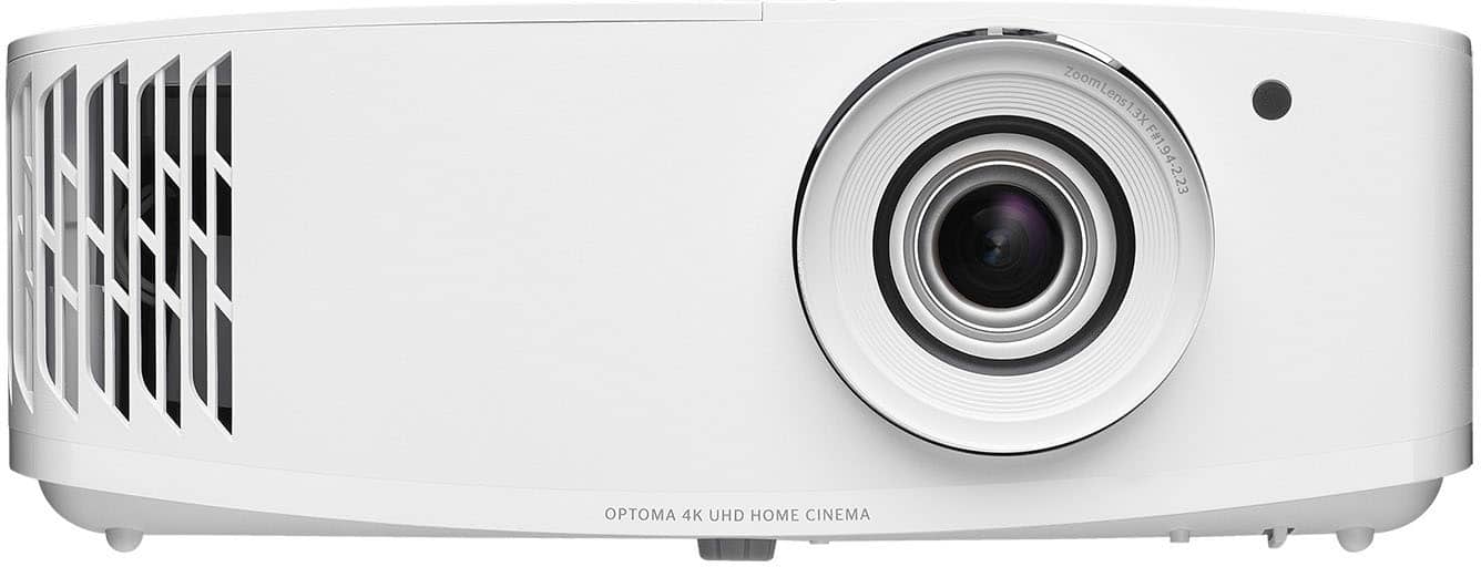 Front. Optoma - UHD55 - White.