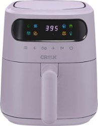 CRUX - 3-qt. Digital Air Fryer Kit with TurboCrisp - Limited Edition Lavender - Front_Zoom