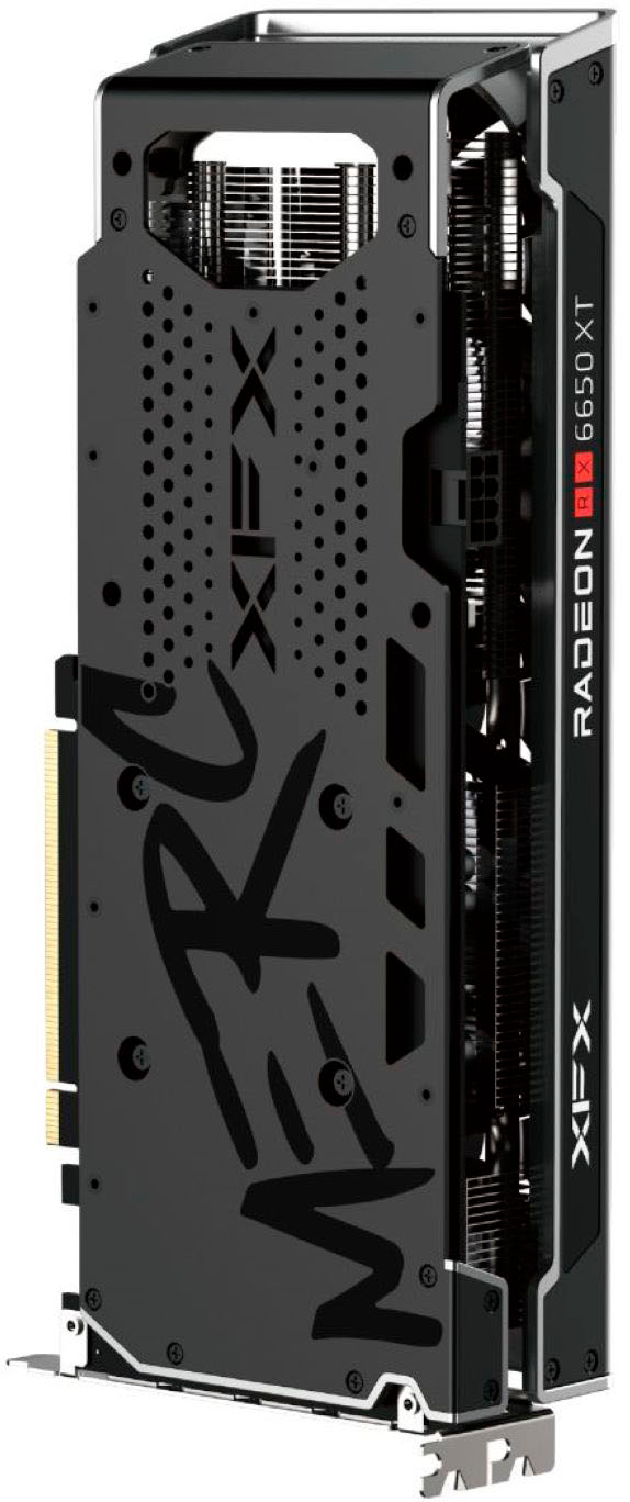 Best Buy: XFX SPEEDSTER MERC308 AMD Radeon RX 6650XT Core 8GB GDDR6 PCI  Express 4.0 Gaming Graphics Card Black RX-665X8TBDY