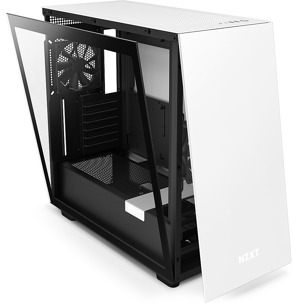 NZXT H7 Mid-Tower Case (White) CM-H71BW-01 B&H Photo Video