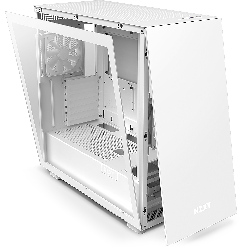 Best Buy: NZXT H7 ATX Mid-Tower Case White CM-H71BW-01