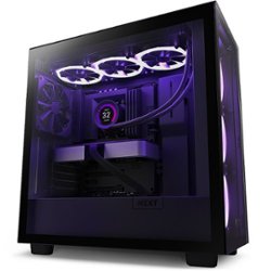NZXT - H7 Elite ATX Mid-Tower Case - Black - Front_Zoom