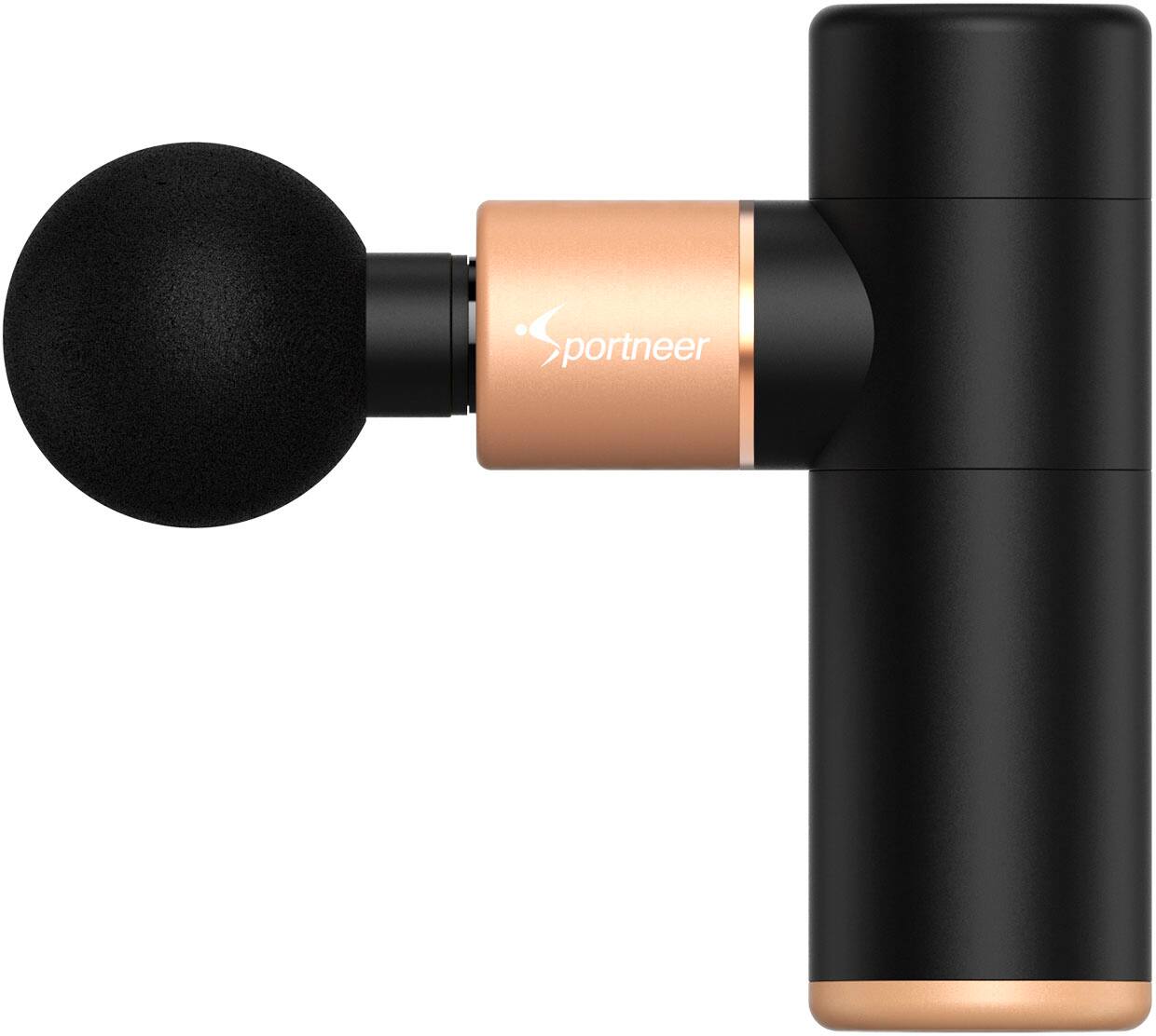 Left View: Therabody - Theragun mini Stand - Black