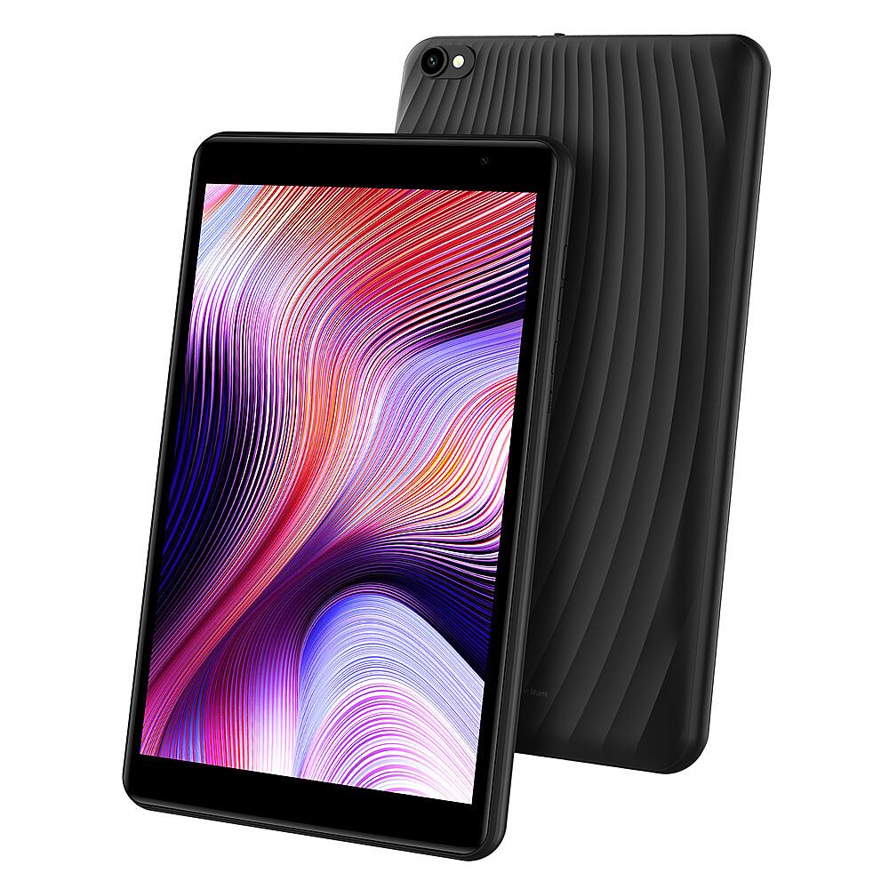 Alt View 1. BLU - M8L 2022 32GB 8" Tablet (Unlocked) - Black.