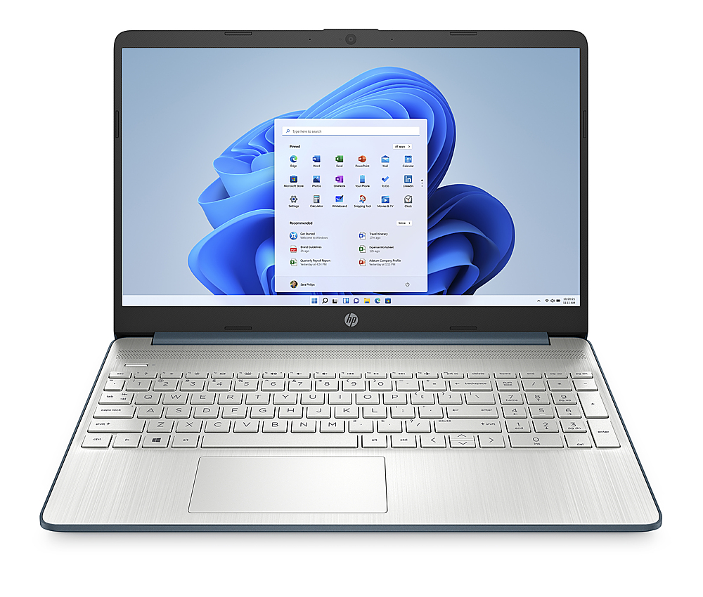 HP – 15.6″ Touch-Screen Laptop – Intel Pentium Gold 7505 – 4GB Memory – 256GB SSD – Spruce blue