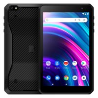 BLU - M8L 32GB Tablet (Unlocked) - Black - Front_Zoom