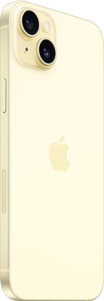 Alt View 12. Apple - iPhone 15 Plus 128GB (Unlocked) - Yellow.