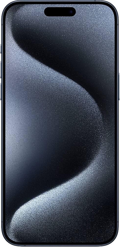 Alt View 11. Apple - iPhone 15 Pro Max 256GB (Unlocked) - Blue Titanium.