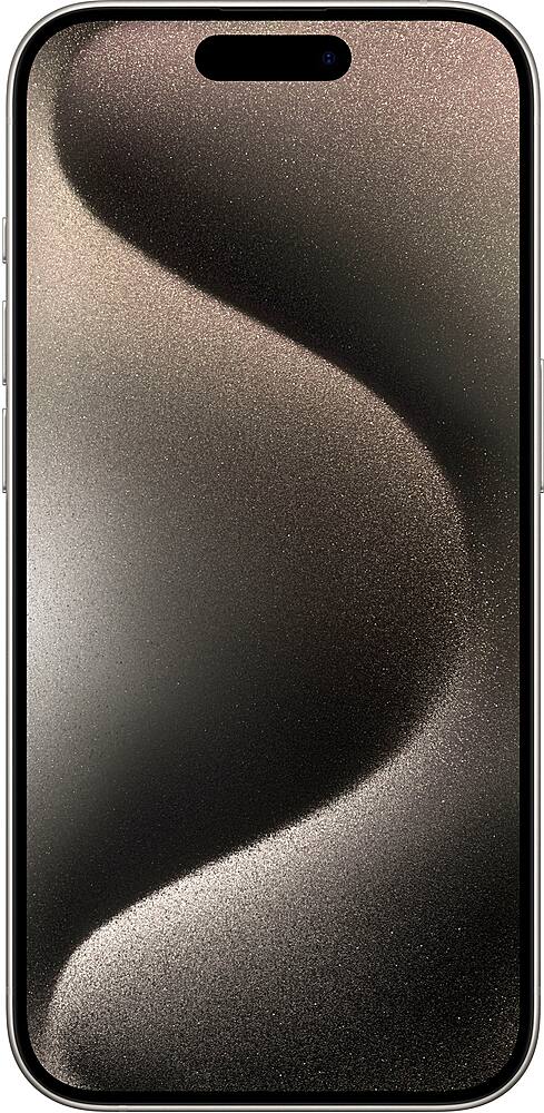 Alt View 11. Apple - iPhone 15 Pro 128GB (Unlocked) - Natural Titanium.