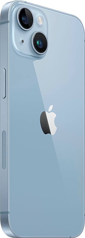 Left. Apple - iPhone 14 256GB (Unlocked) - Blue.