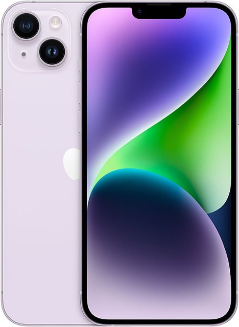 Apple iPhone 14 Plus 128GB (Unlocked) Purple MQ643LL/A - Best