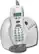 Angle Standard. GE - 5.8GHz Cordless Phone with Digital Answering Machine - Silver/Gray.