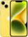 Front Zoom. Apple - iPhone 14 128GB (Unlocked) - Yellow.