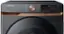 Alt View 11. Samsung - 5.0 Cu. Ft. High-Efficiency Stackable Smart Front Load Washer with Steam and Super Speed Wash - Brushed Black.