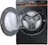Alt View 14. Samsung - 5.0 Cu. Ft. High-Efficiency Stackable Smart Front Load Washer with Steam and Super Speed Wash - Brushed Black.