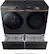 Alt View 20. Samsung - 5.0 Cu. Ft. High-Efficiency Stackable Smart Front Load Washer with Steam and Super Speed Wash - Brushed Black.