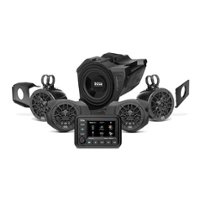 BOSS Audio - ATV 5 speaker Stereo System - Black - Front_Zoom