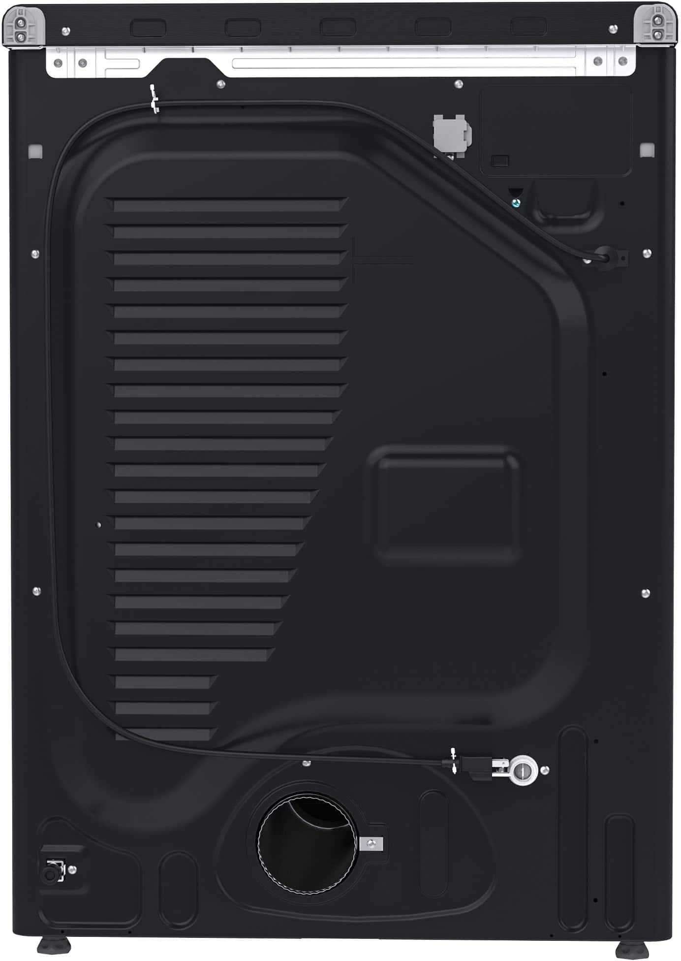 Alt View 15. Samsung - 7.5 Cu. Ft. Stackable Smart Gas Dryer with Steam and Sensor Dry - Brushed Black.