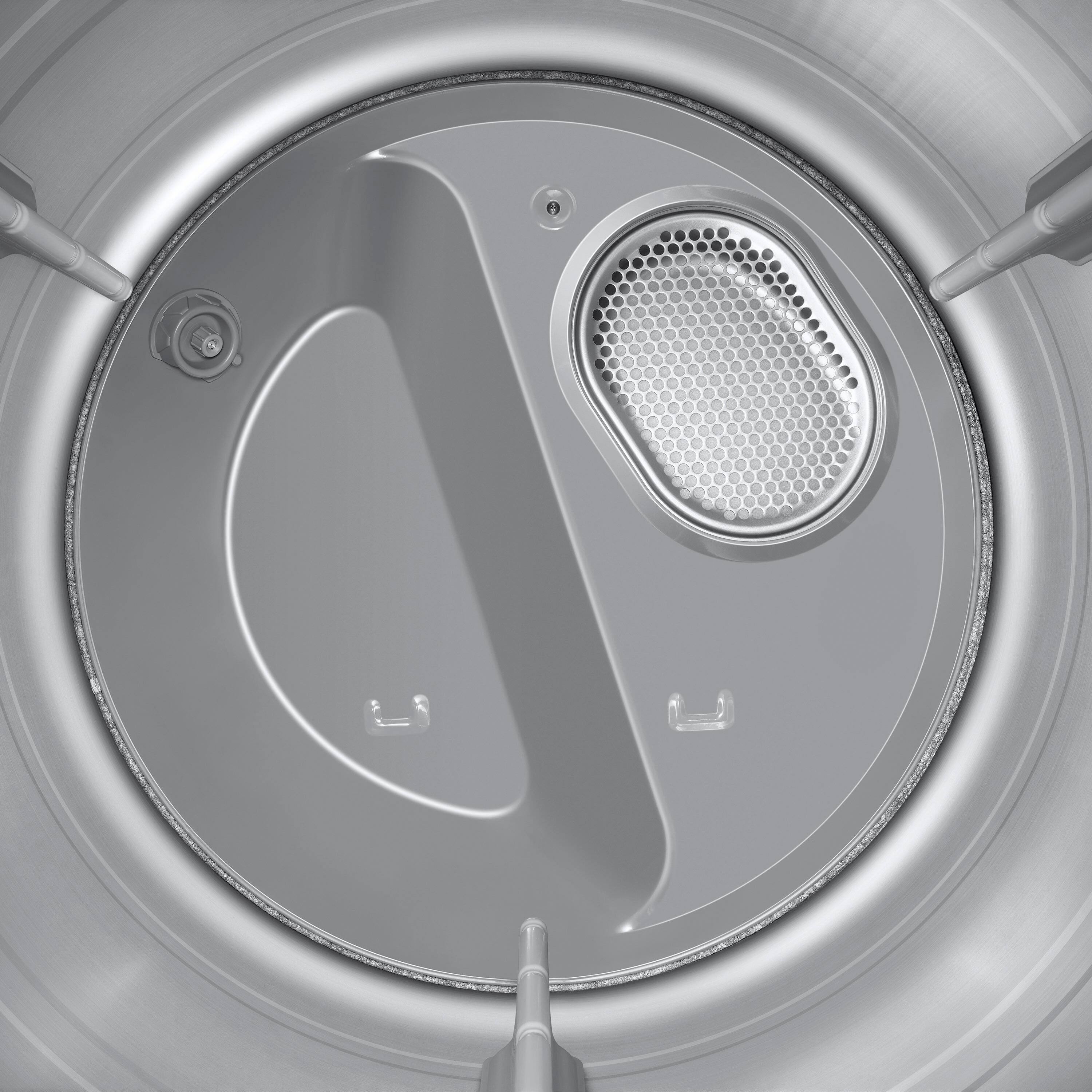 Alt View 16. Samsung - 7.5 Cu. Ft. Stackable Smart Gas Dryer with Steam and Sensor Dry - Ivory.