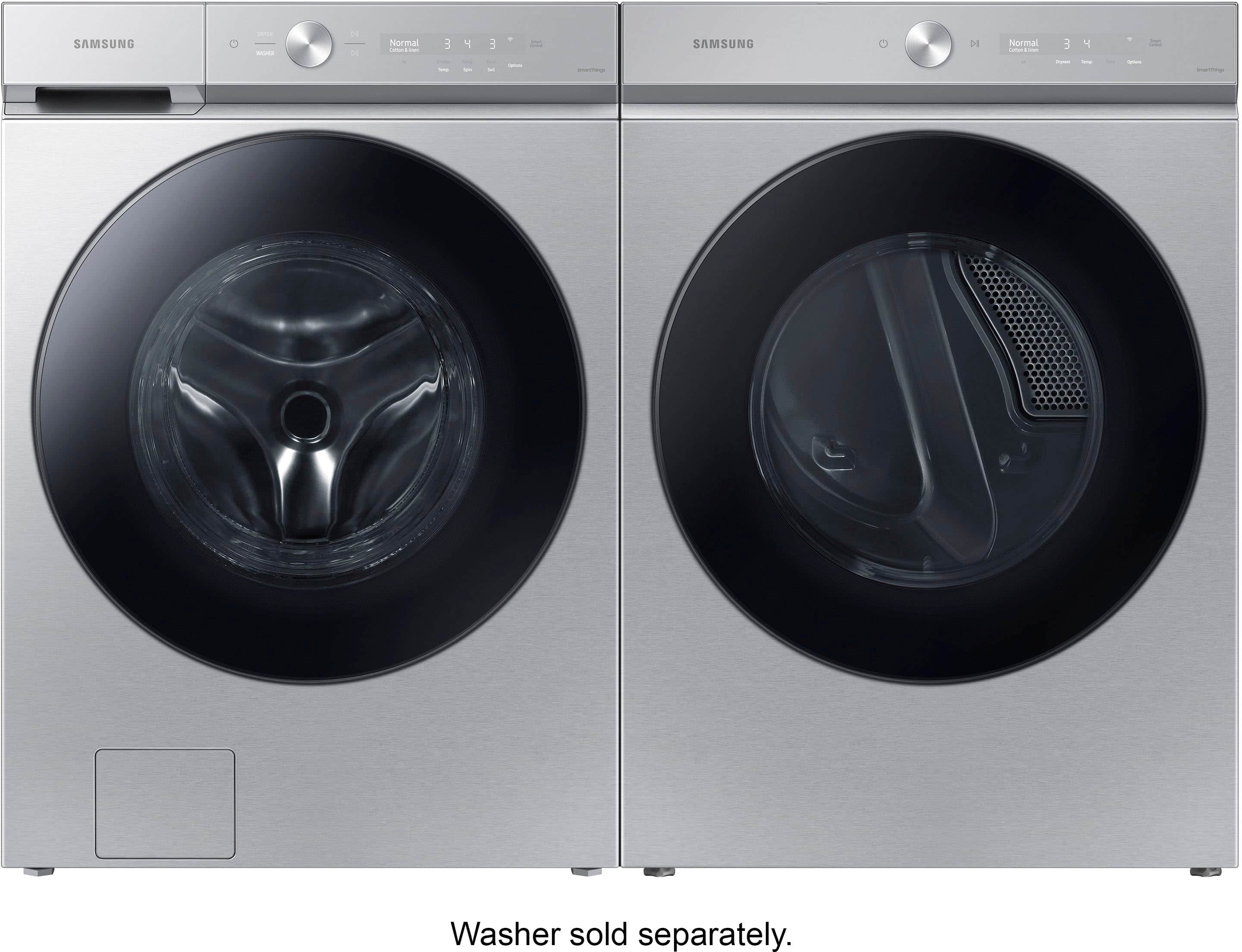 SAMSUNG - - - d Normal - - 3 - 4 - 3 - - - - - SAMSUNG I Normal - i 3 - 3 - 3 - - - Washer sold separately.