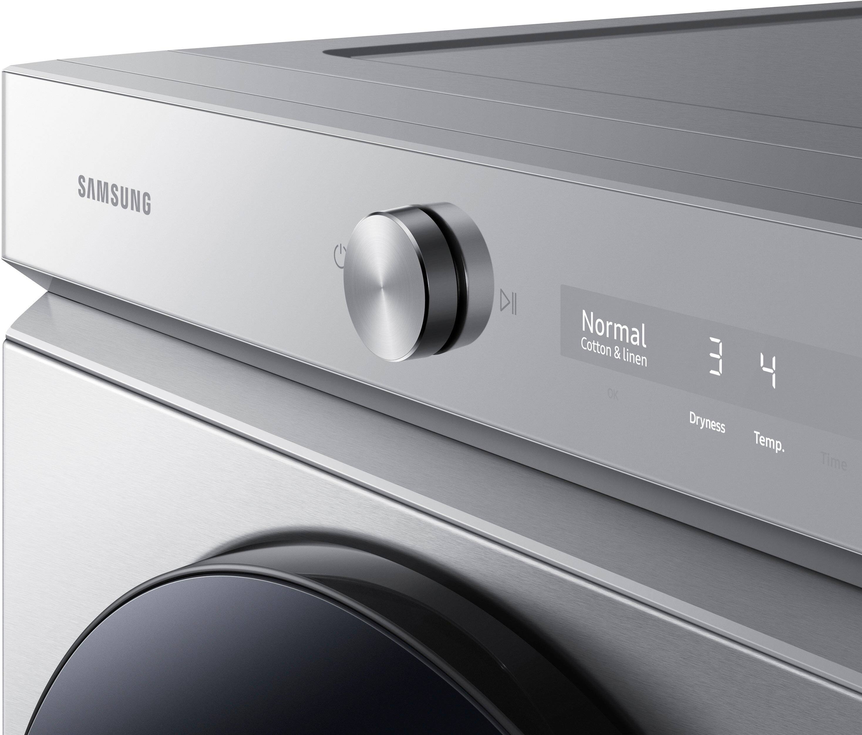 SAMSUNG DII Normal Cotton & linen E 4 OK Dryness Temp. Time