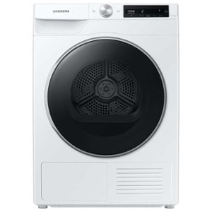 Samsung - 4.0 cu. ft. Heat Pump Dryer with AI Smart Dial and Wi-Fi Connectivity - White