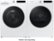 Alt View Zoom 15. Samsung - 4.0 Cu. Ft. Stackable Smart Electric Dryer with AI Smart Dial - White.