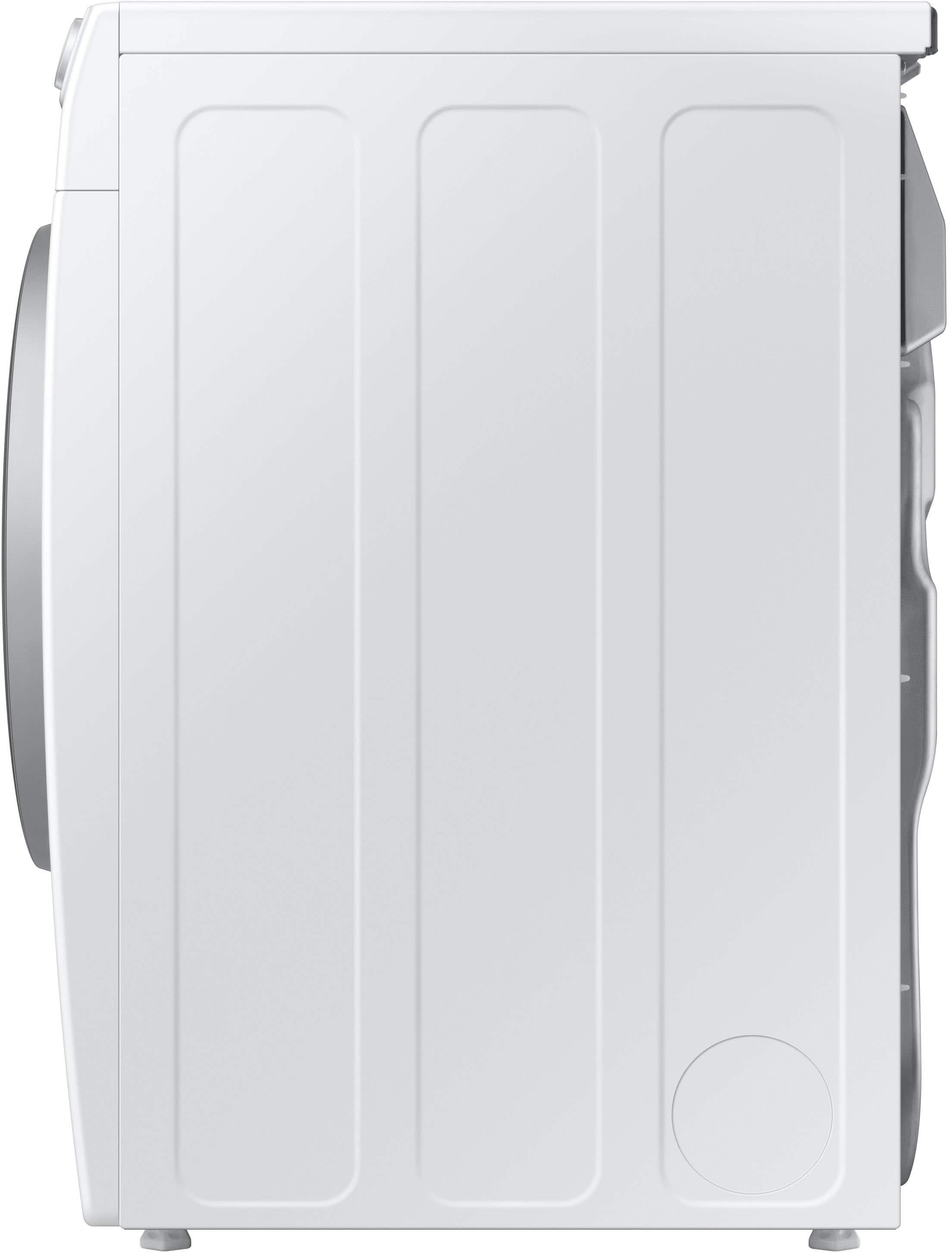 Alt View 19. Samsung - 4.0 Cu. Ft. Stackable Smart Electric Dryer with AI Smart Dial - White.