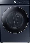 Samsung - BESPOKE 7.6 Cu. Ft. Stackable Smart Gas Dryer with Steam and AI Optimal Dry - Brushed Navy