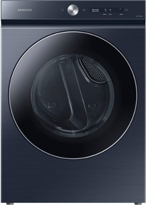Samsung - Bespoke 7.6 cu. ft. Ultra Capacity Gas Dryer with AI Optimal Dry and Super Speed Dry - Brushed Navy